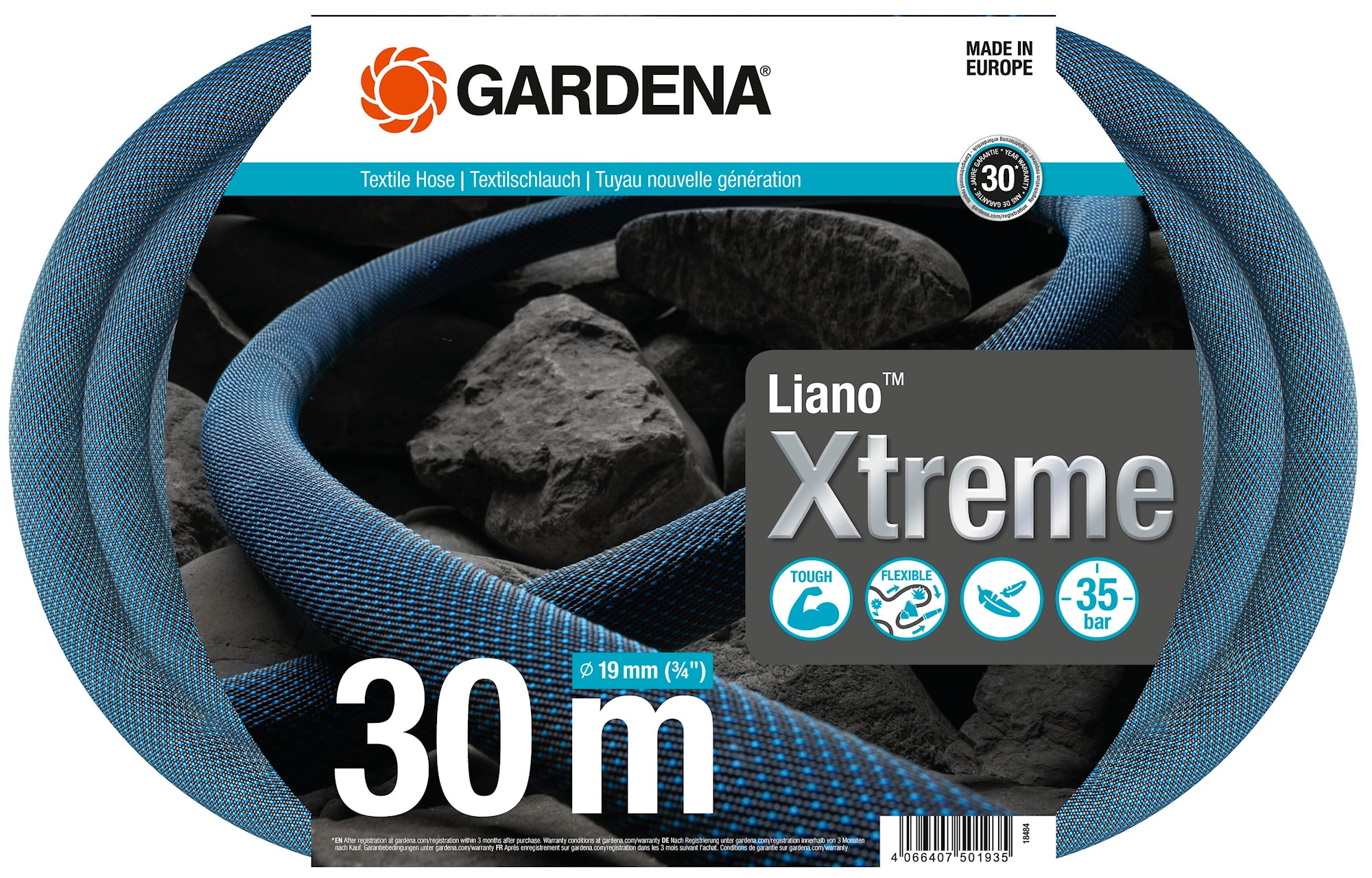 Gardena Tekstilslange Liano Xtreme M Slanger Frishop Dk