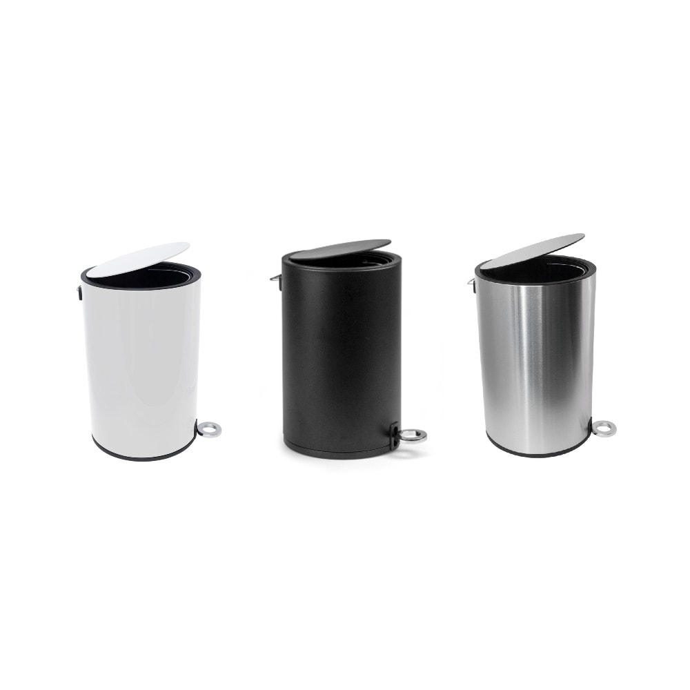 Habo Blossom pedalspand krom 3L