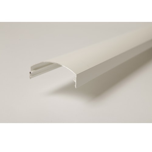 Rias alu kip dækprofil 17,5-32,5 gr. hvid Længde 6000 mm