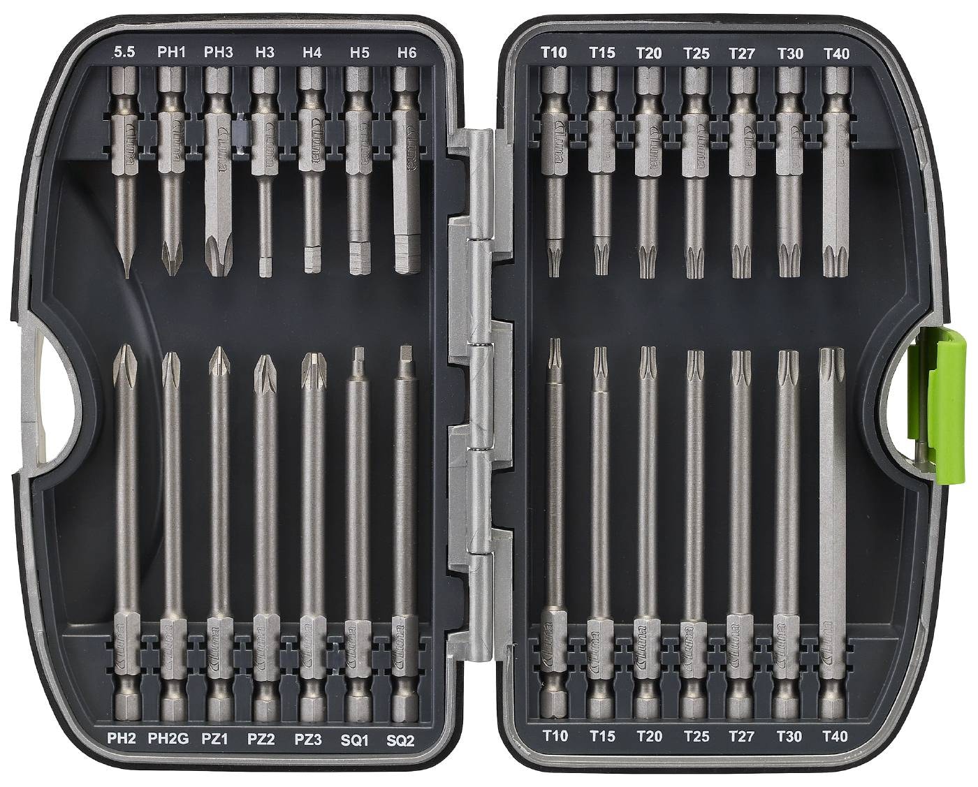 Luna bitssæt 1/4" 28 dele