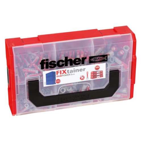 Fischer FIXtainer DUOPOWER sortimentsboks med dybler 210 stk.