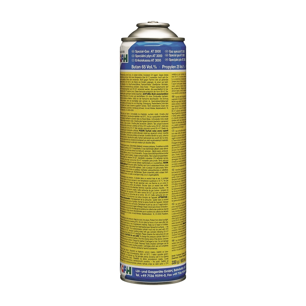 CFH HighPower AT3000 gasdåse EU til CF52500 600 ml / 330 gram