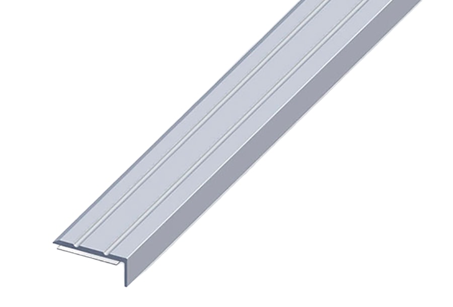 Alfer parketafslutning selvklæbende alu 25 x 8 mm 1 meter