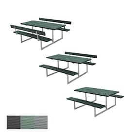Plus Basic bord/bænkesæt ReTex grøn 177 cm