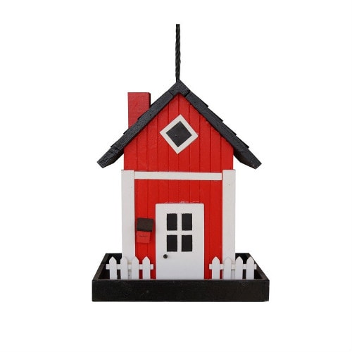 Gardenlife foderautomat Skagen i rød