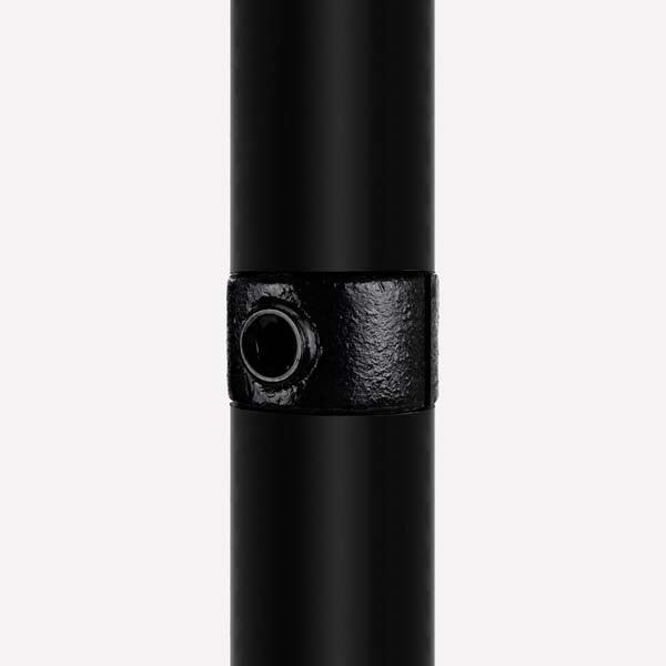 Clarrods Clamps CL150 indvendigt samlestykke sort Ø33,7 mm