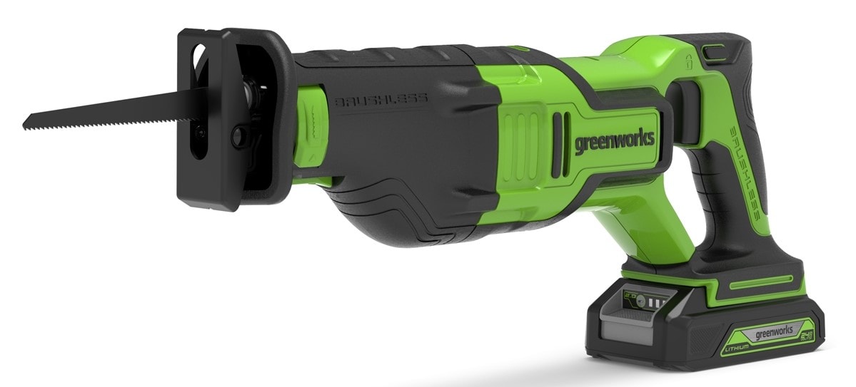 Greenworks GD24RS bajonetsav 24V uden batteri og lader