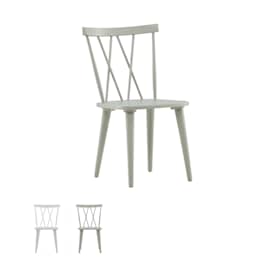 Venture Design Mariette spisebordsstol i hvid