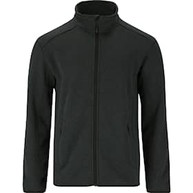 Sampton Herr Melange Fleece Jacket Black