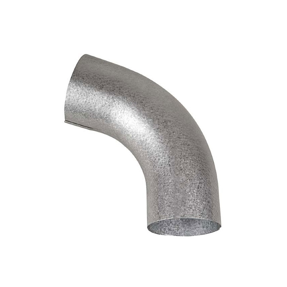 Plastmo AluZink Bøjning 70 grader Ø90 mm