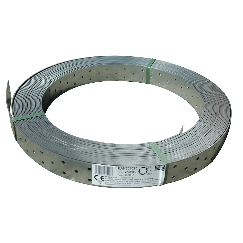 Simpson Strong-Tie vindtrækbånd 25 x 2,0 mm 25 meter