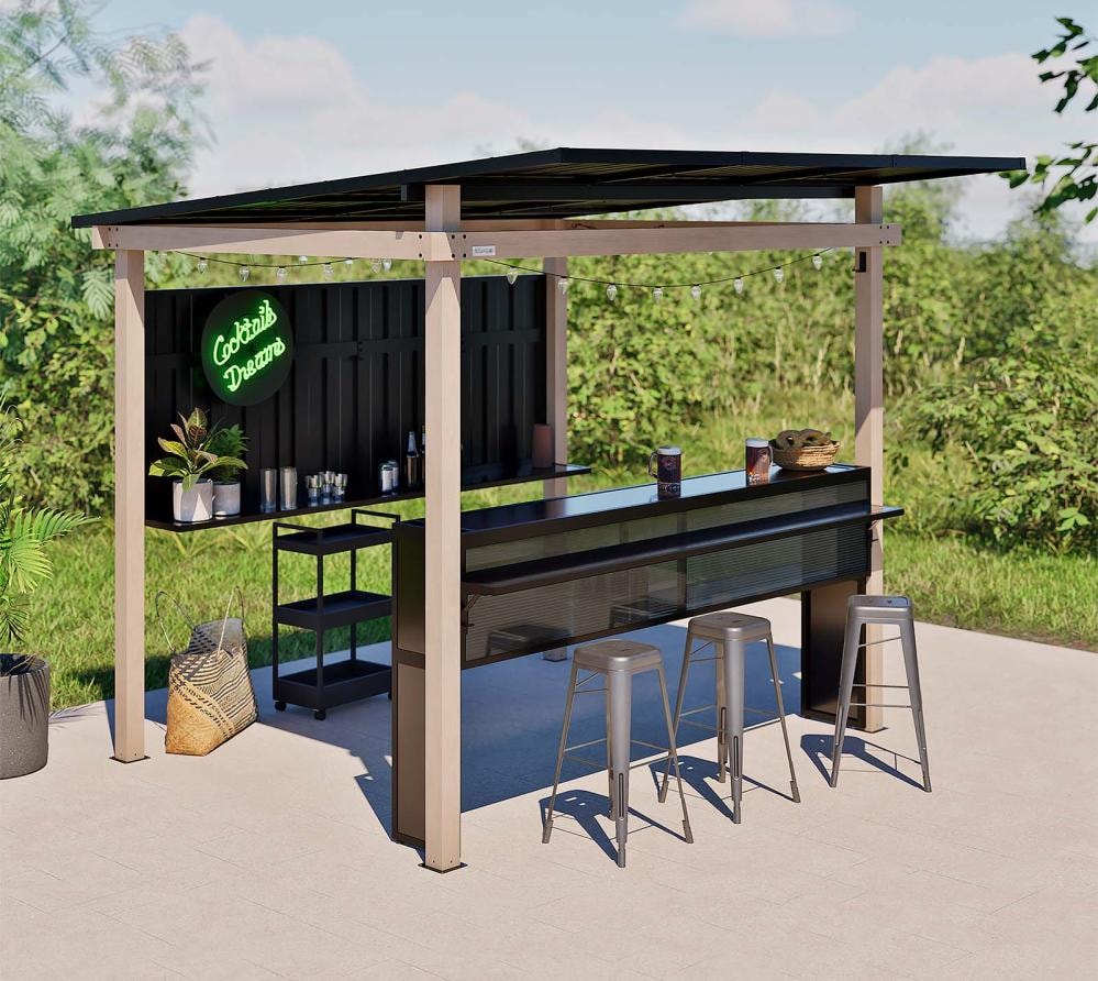 SJ58146_Sojag_Gartenbar_Barilo_lichtgrau_Lifestyle