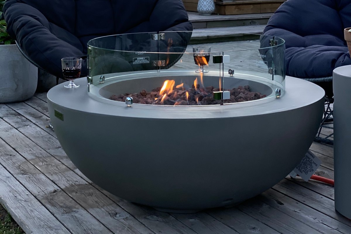 Elementi Lunar Bowl ildbord Ø107 x H40 cm