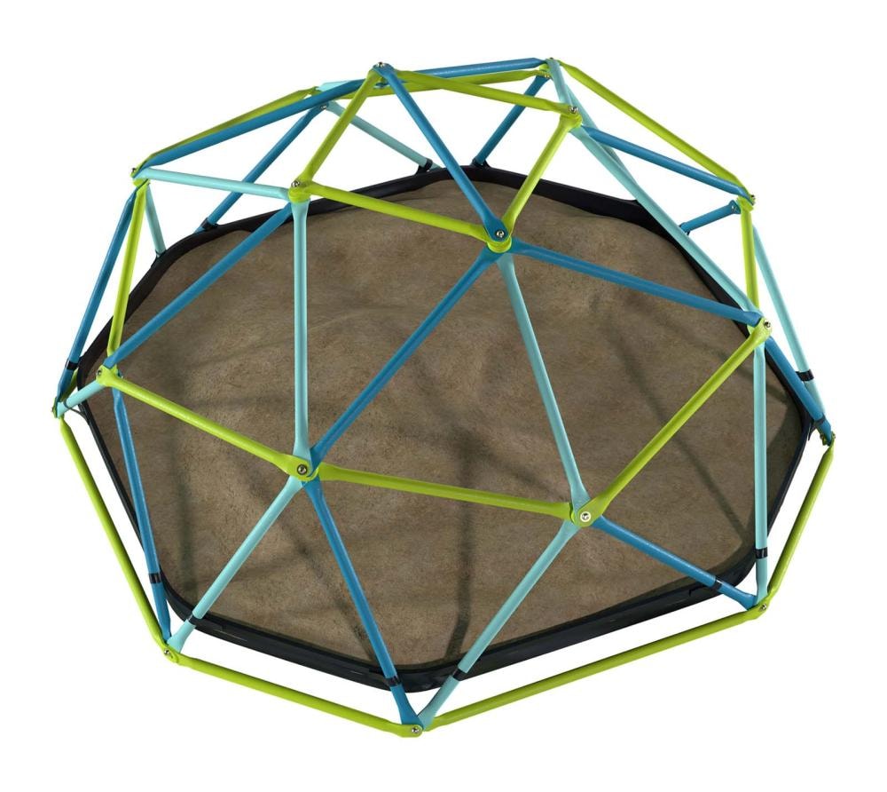 TP Toys Metal Dome klatrestativ med sandkasse