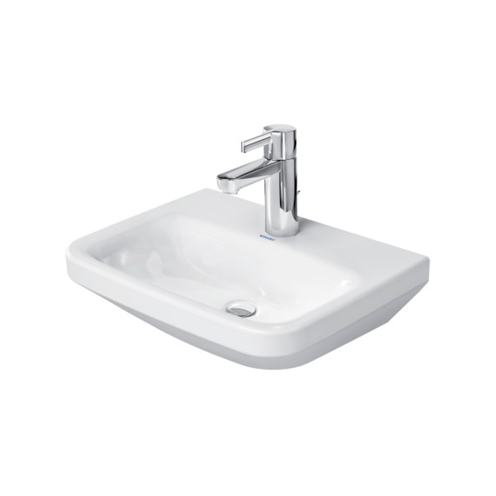Duravit DuraStyle vask med hanehul 45 x 33,5 cm til væg