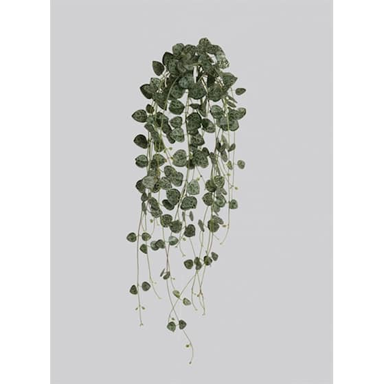 Silkeplanter kunstig hjerteranke L50 cm