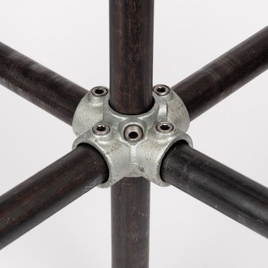 Clarrods Clamps CL158 4-vejs kryds Ø48,3 mm