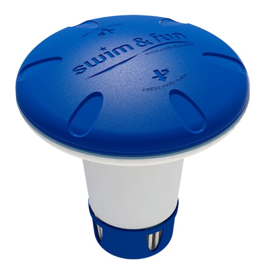 Swim & Fun klordispenser med børnesikring
