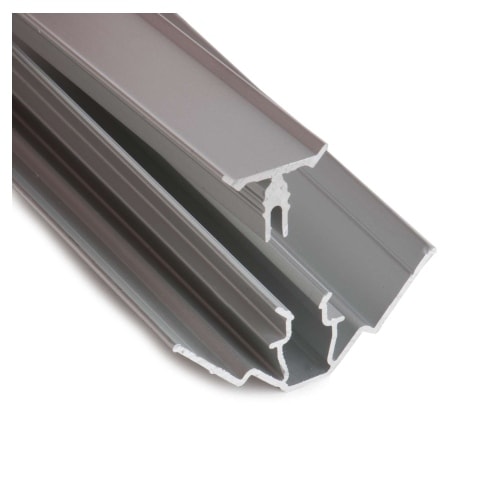 Fibo to-delt indvendig hjørneliste alu 90 gr. 2400 mm