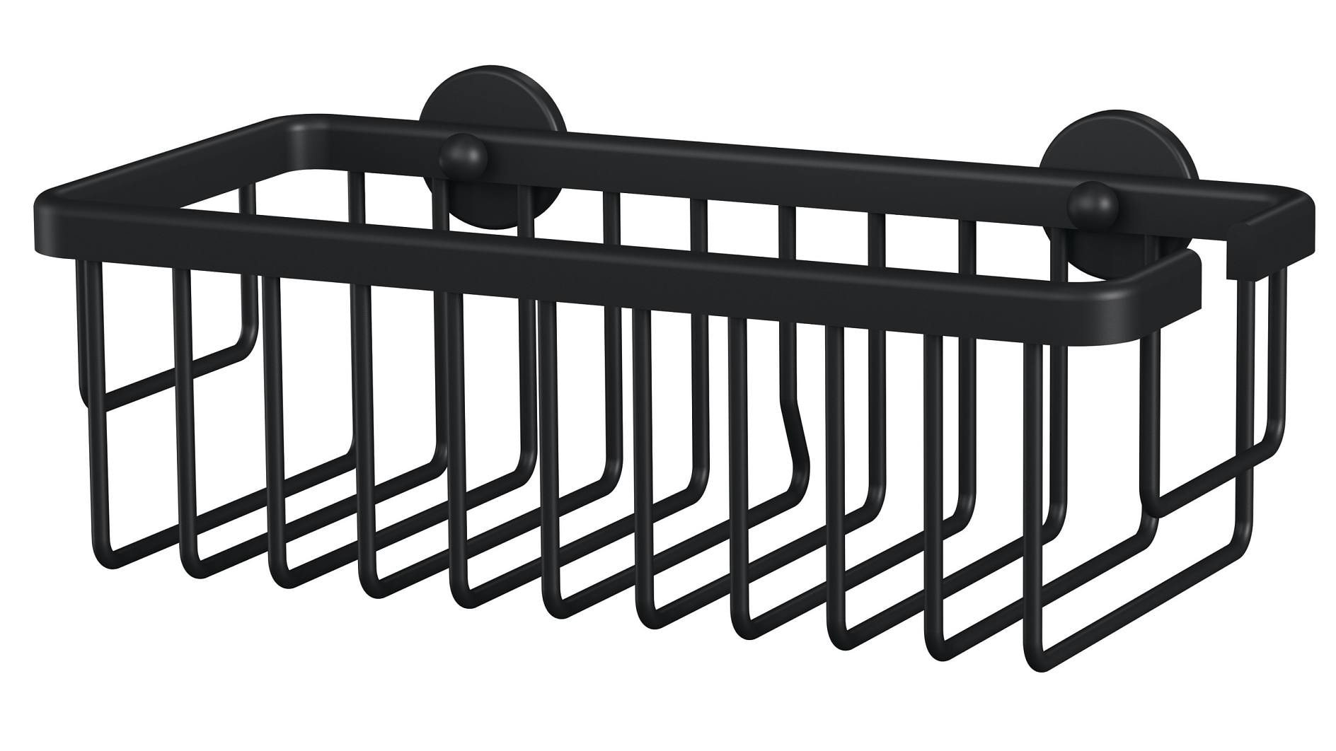 Tesa Moon Black brusekurv enkelt, selvklæbende