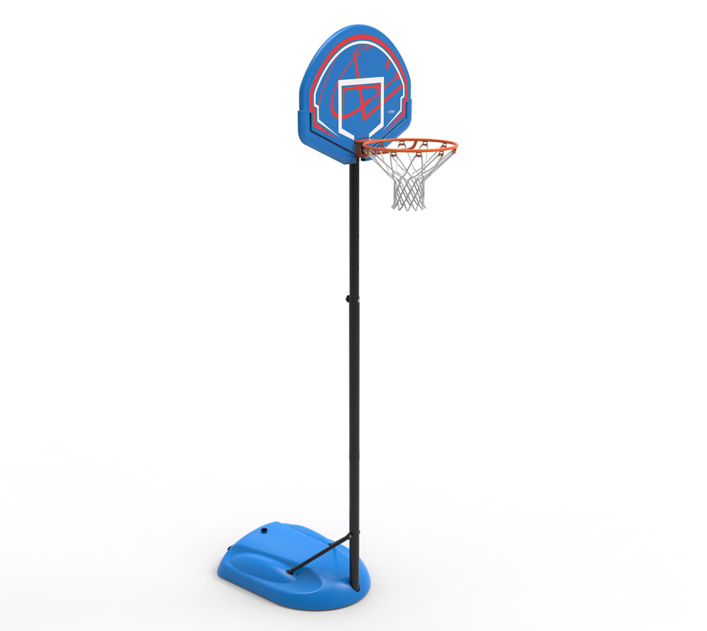 Lifetime Basketball Nebraska basketkurv på stander