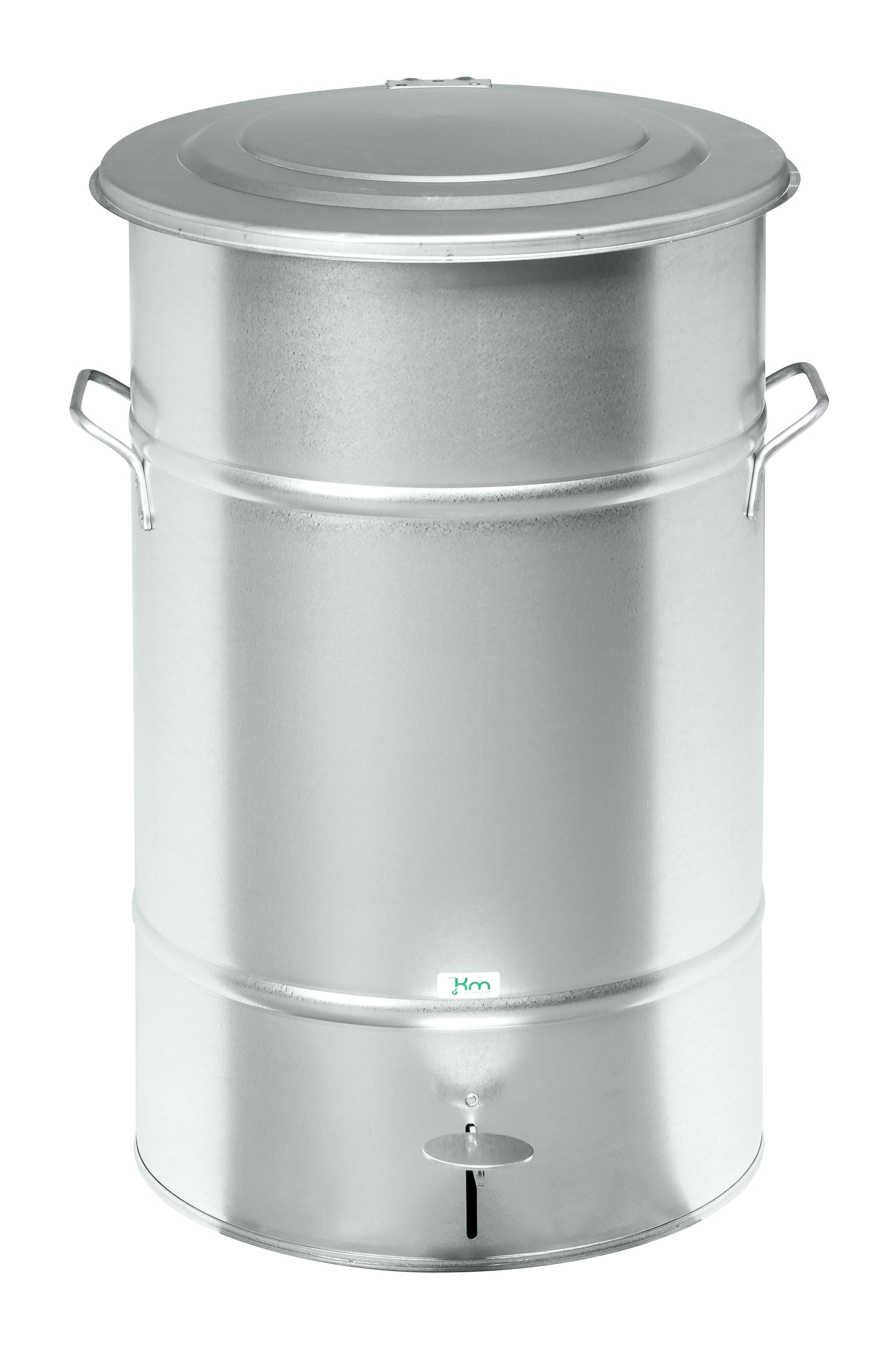 Kongamek Galvaniseret skraldespand 70 l KM70GF