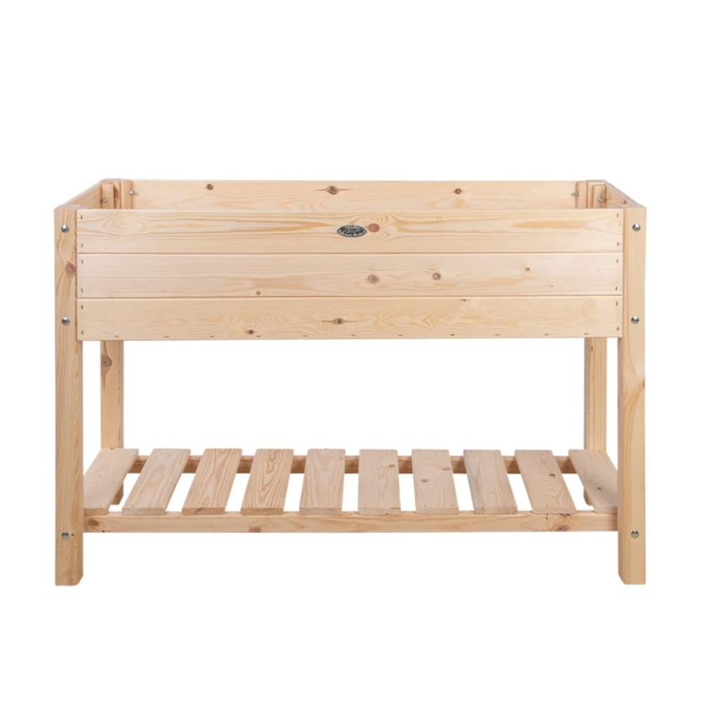 Esschert Design højbed NG105 gran med plantedug og hylde 40x118x78 cm - Potter, Havedyrkning