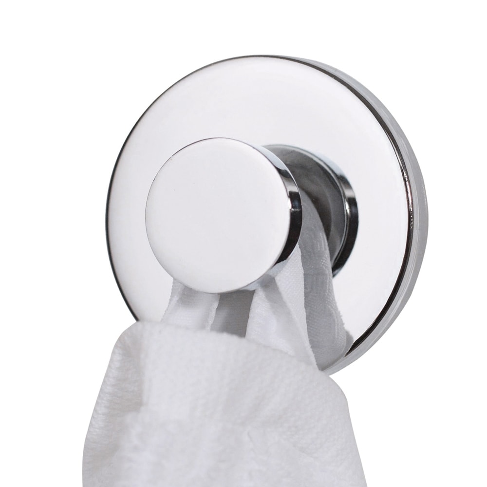 Bosign håndklædekrog enkelt med sugekop krom Ø5,3 cm