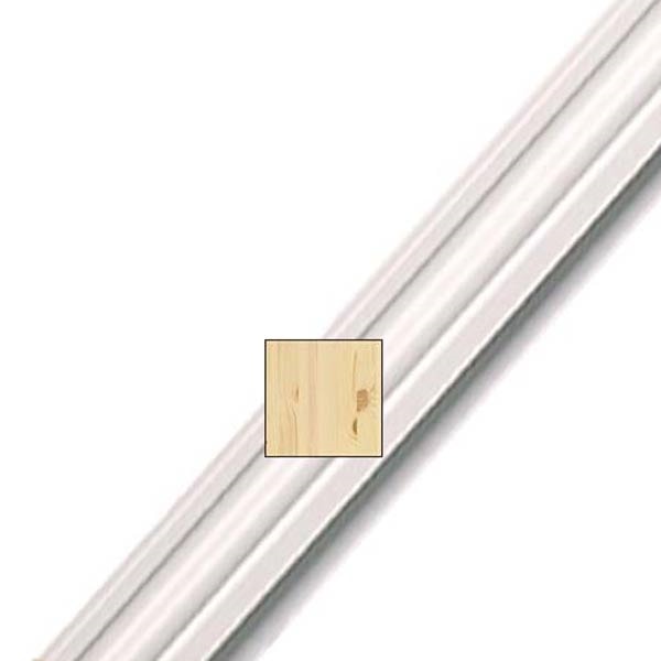 Swedoor Almue Fodliste 15x92mm ubehandlet fyr - 4,5 mtr