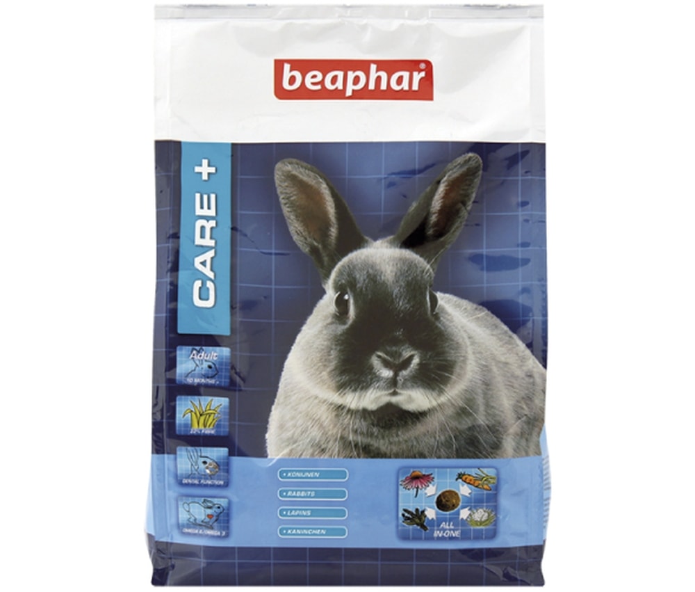 Beaphar Care+ Rabbit fuldfoder til kanin 1,5 kg