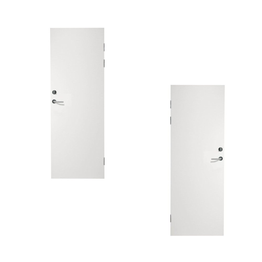 Swedoor Master BD60 GW 62 mm forl. branddør hvid tungbesl. H 92,5x205,2cm (10x21)