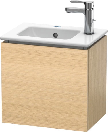 Duravit L-Cube vaskeskab middelhavs eg, venstrehængslet 42 x 29,5 cm