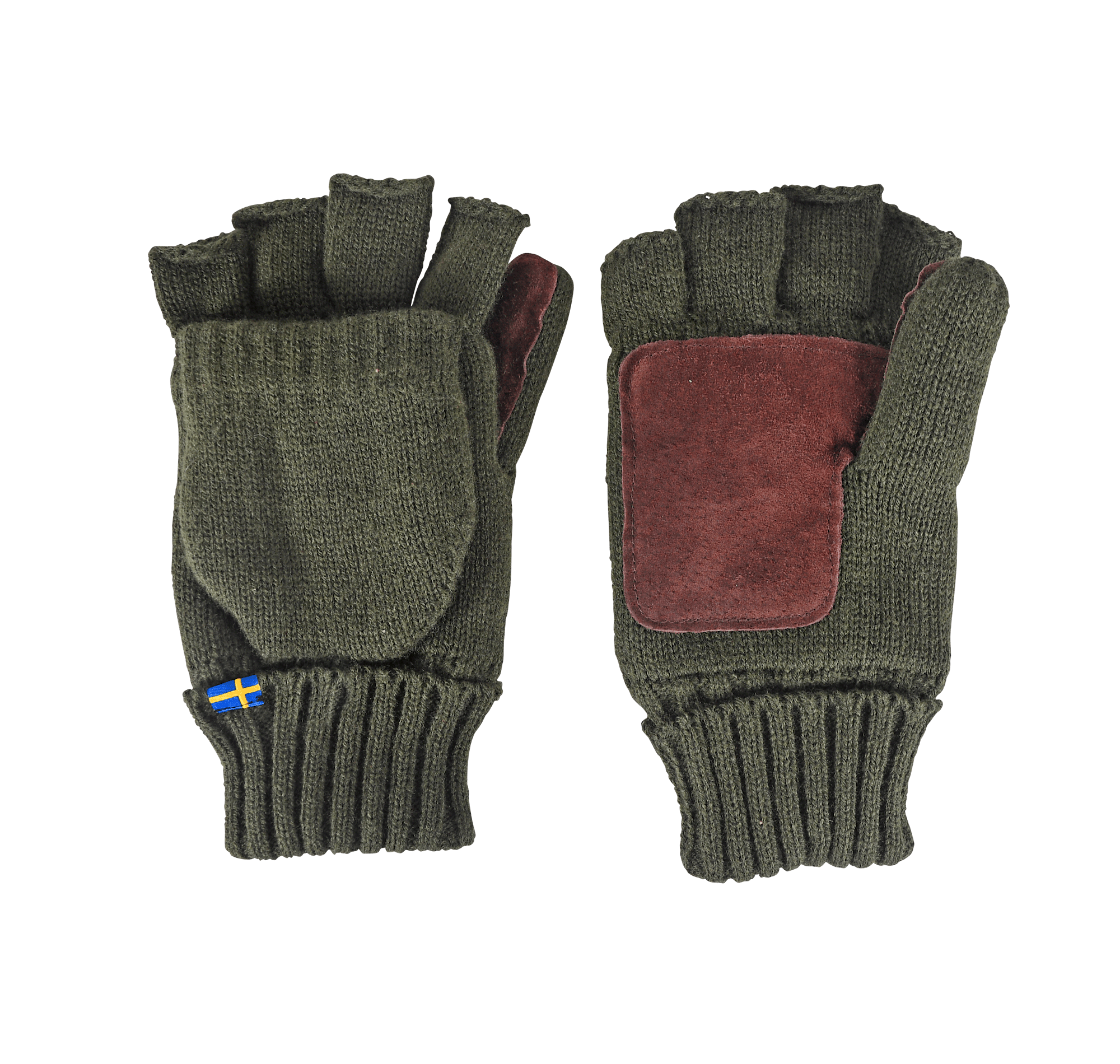 5etta Fingerløs Jagthandske m/"flap" L/XL