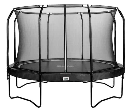 Salta Premium Black Edition trampolin i sort inkl. sikkerhedsnet Ø396 cm