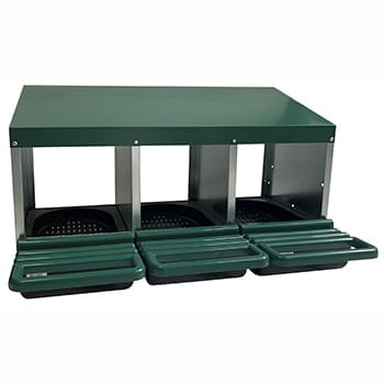 Ryom redekasse galvaniseret med skuffe 3 rum