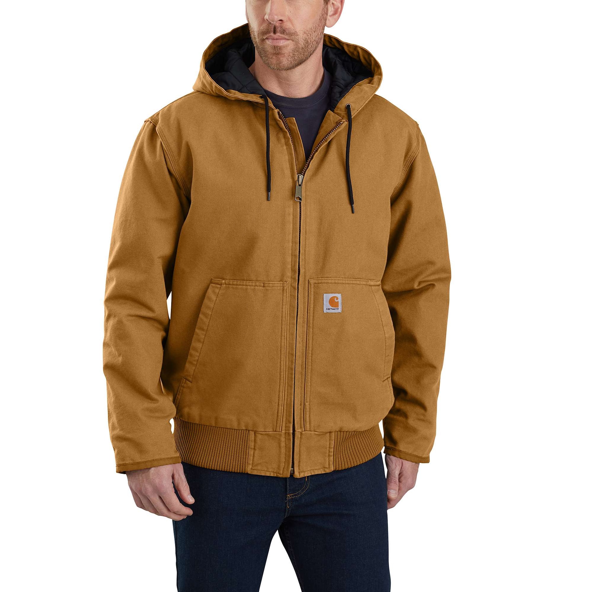 Carhartt Duck Active Jacket Men Carhartt® Brown XL