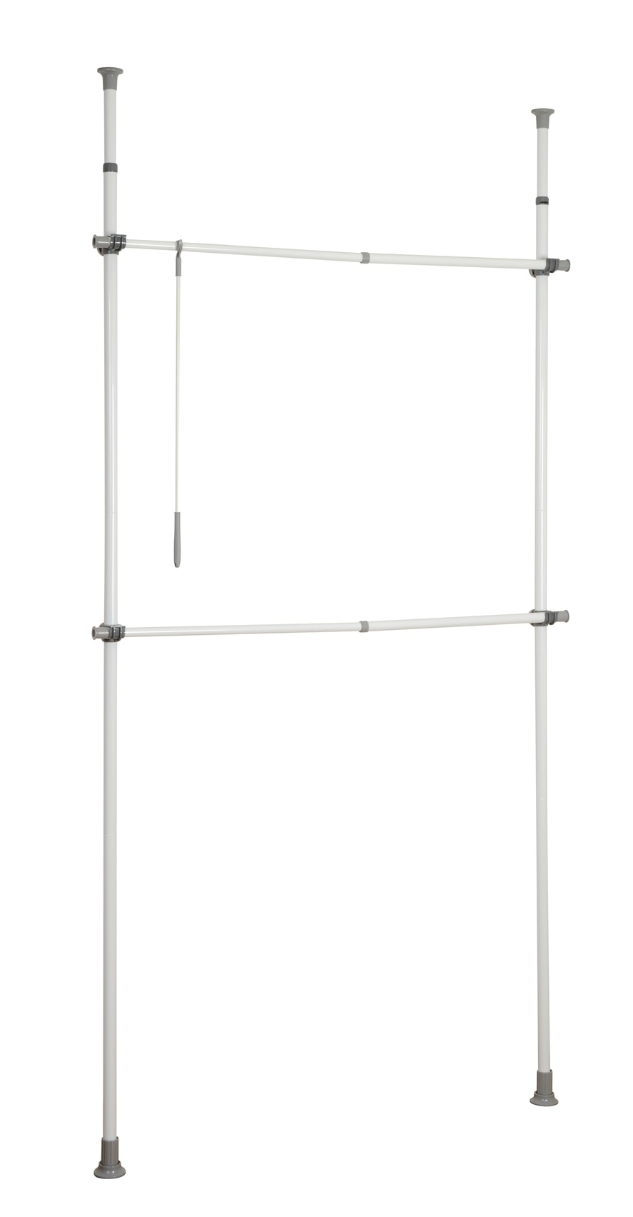 Wenko Hercules Basic teleskopsystem hvid 75-120 x 165-300 cm