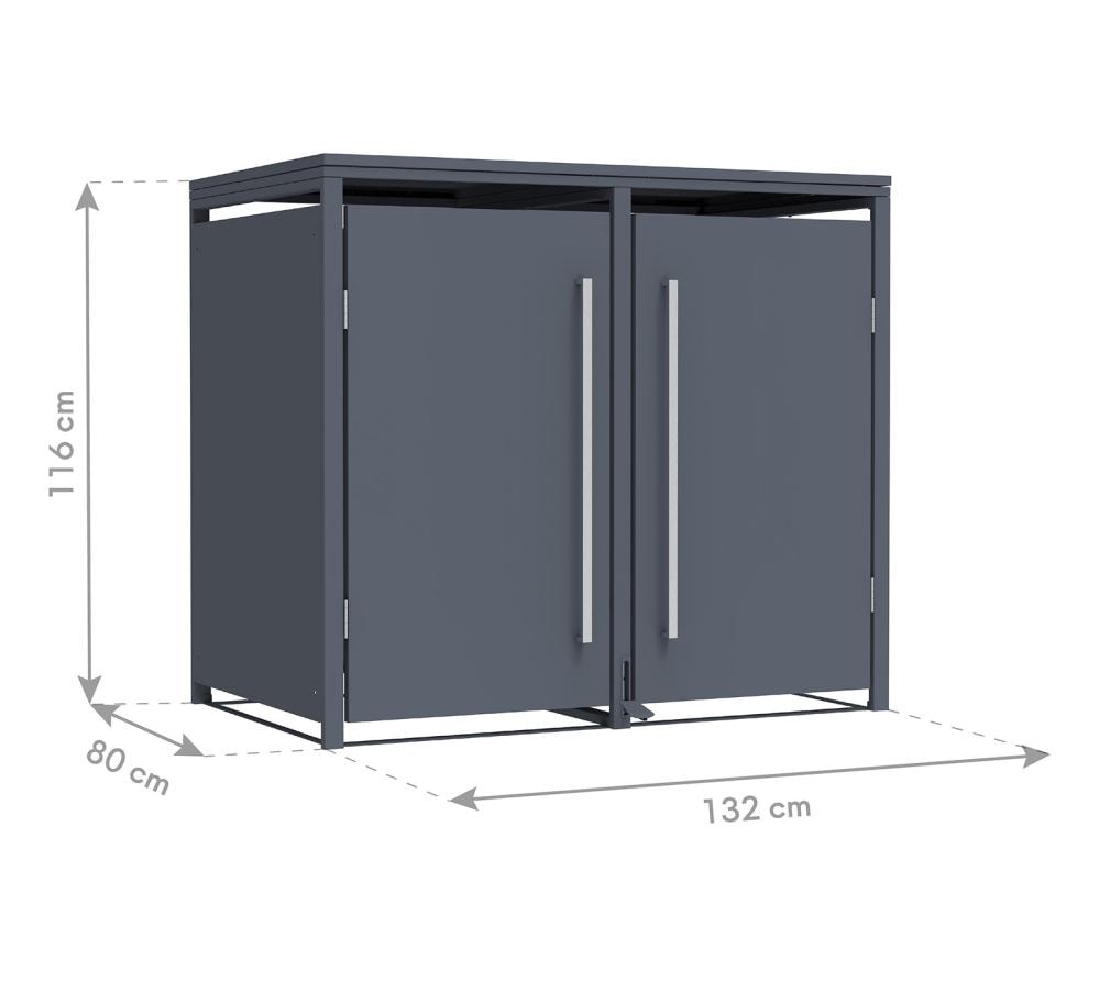 WMJGBF214LH-2_Westmann_Muelltonnenbox_mit_Fusspeda