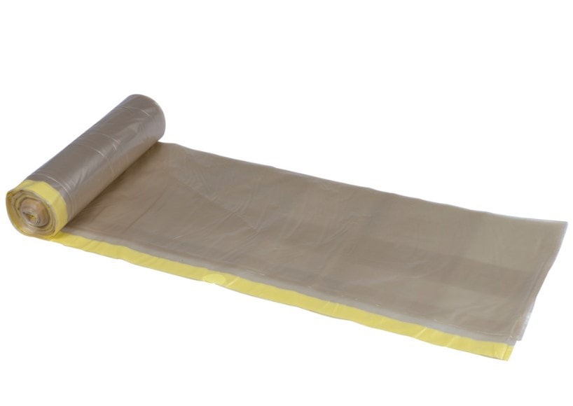 Snøresæk 100L klar LDPE/recycle 70 x 101 cm 1 rulle