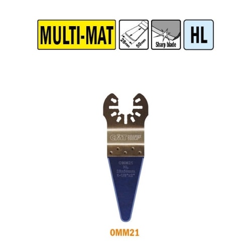 CMT Multicut HL skarp hjørneskraber til forsk. materialer 28 mm 5 stk.