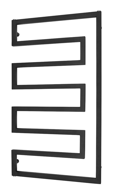 Hafa Peak håndklædetørrer i antracit 60 x 108 cm