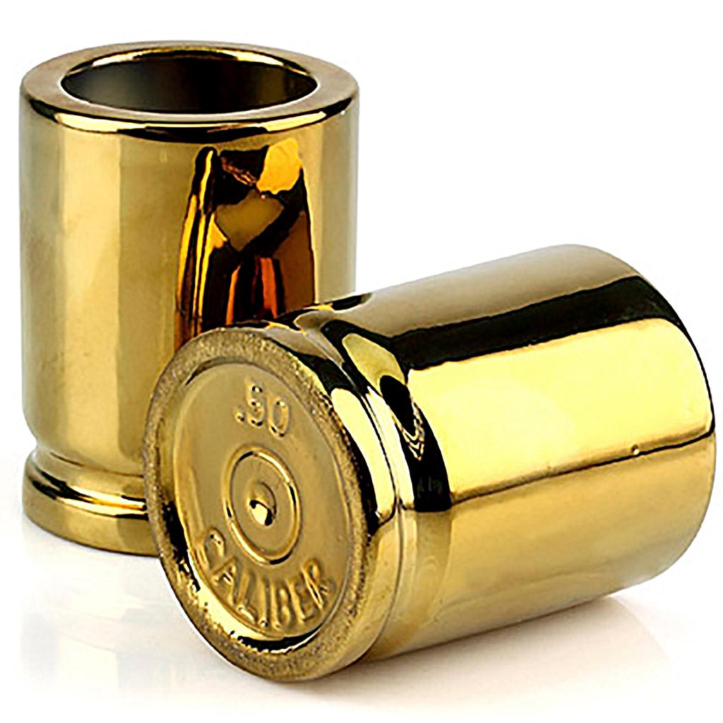 .50 Kaliber Shotglas, Sæt med 2 stk.