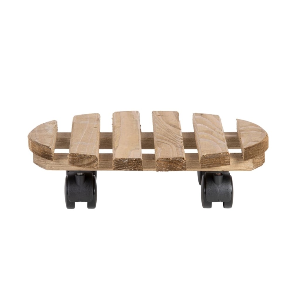 Esschert Design trolley brun rund til krukker og planter