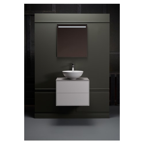 Hafa Edge vaskeskab i antracit med 2 skuffer og push-open 100 cm