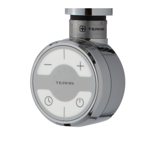 TVS EL300MT varmelegeme 300W i krom med afbryder, timer og termostat