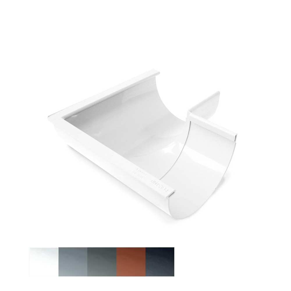 Plastmo gering nr.12 90 grader udvendig sort