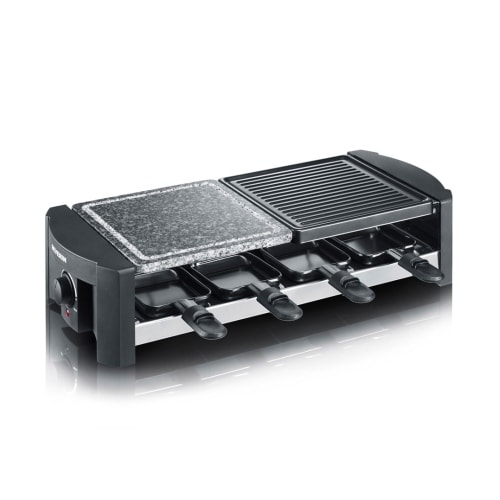 Severin RG 9645 raclette sort 8 personer 1400 watt