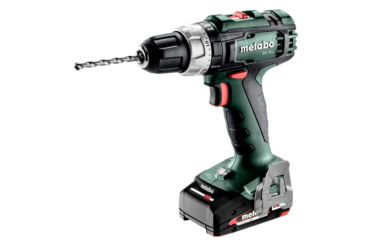 Metabo slagboremaskine SB 18 L med 2x2Ah batterier og lader