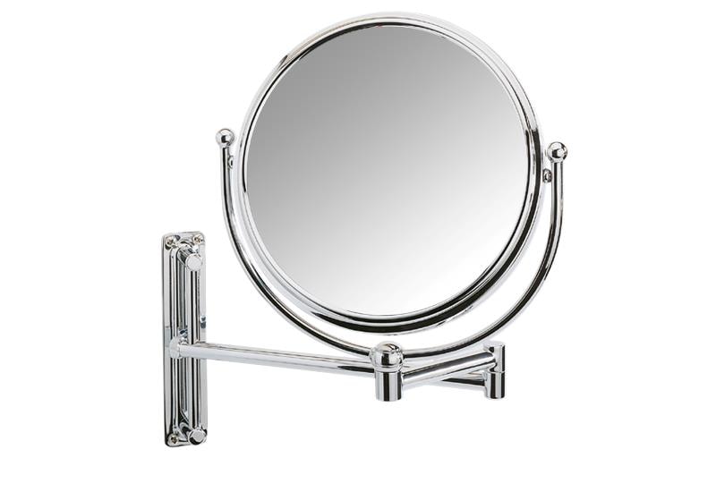 Wenko kosmetikspejl med svingarm x5 forstørrelse Ø19 cm