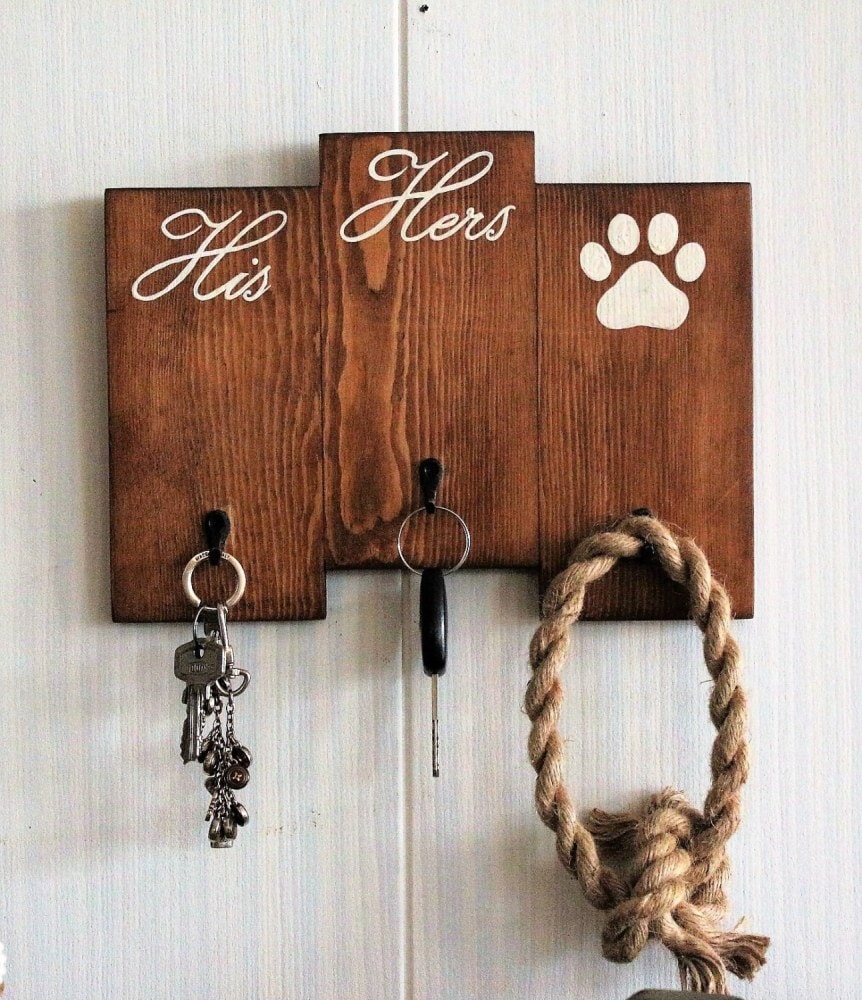 Daylife nøgleholder med tegn